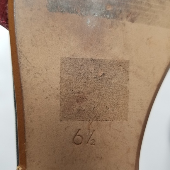 Madewell Ponyhair D'Orsay Flats Sz 6 1/2 Two Tone - Picture 7 of 8